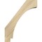 Ekena Millwork 6"W x 14"D x 18"H Imperial Rough Sawn Knee Brace, Douglas Fir BRC06X14X18IMP00RDF - alternate 3